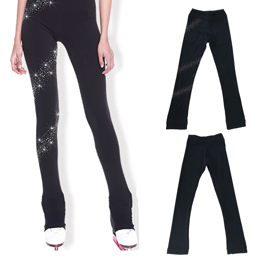 Rhinestone Skate Cover Leggings