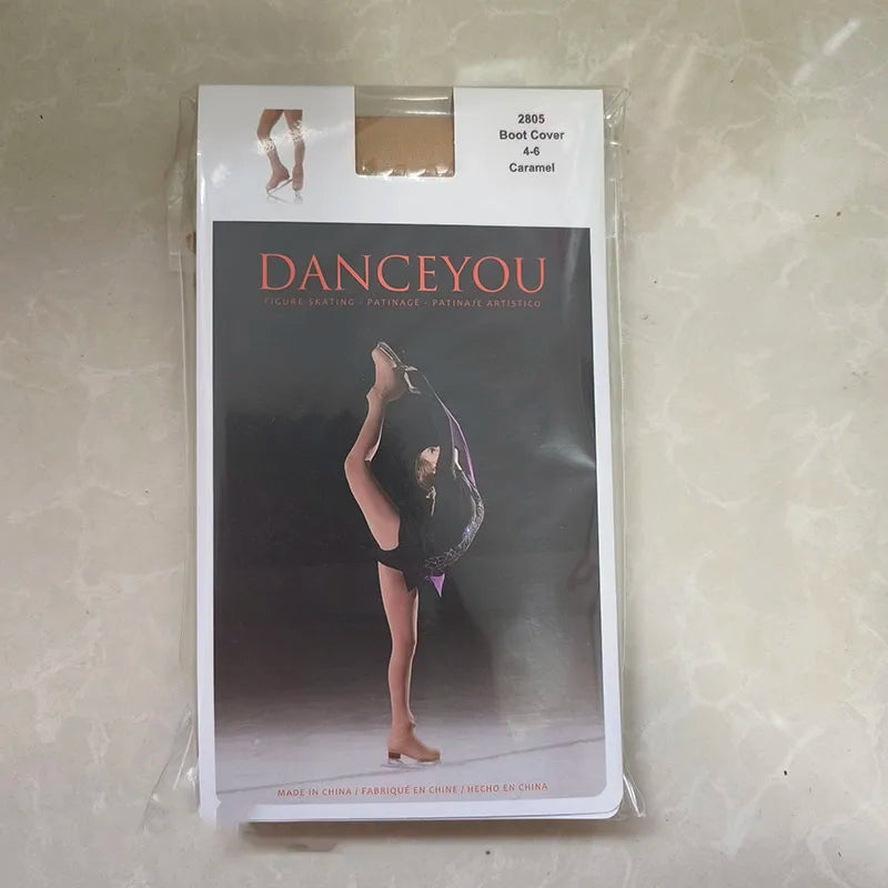 Rhinestone Figure Skating Pantyhose Adult Kids Gymnastics Leotard Ice Skating Pants Socks Girls Tights Children Fitness Leggings