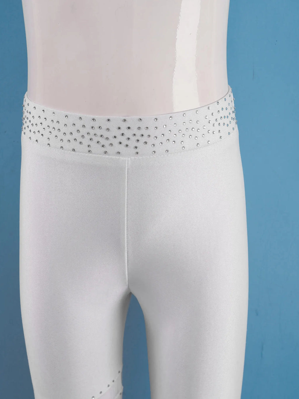 Rhinestones Skate Cover Leggings