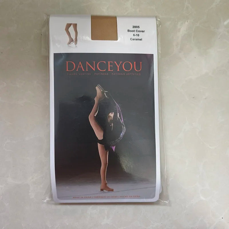 Rhinestone Figure Skating Pantyhose Adult Kids Gymnastics Leotard Ice Skating Pants Socks Girls Tights Children Fitness Leggings