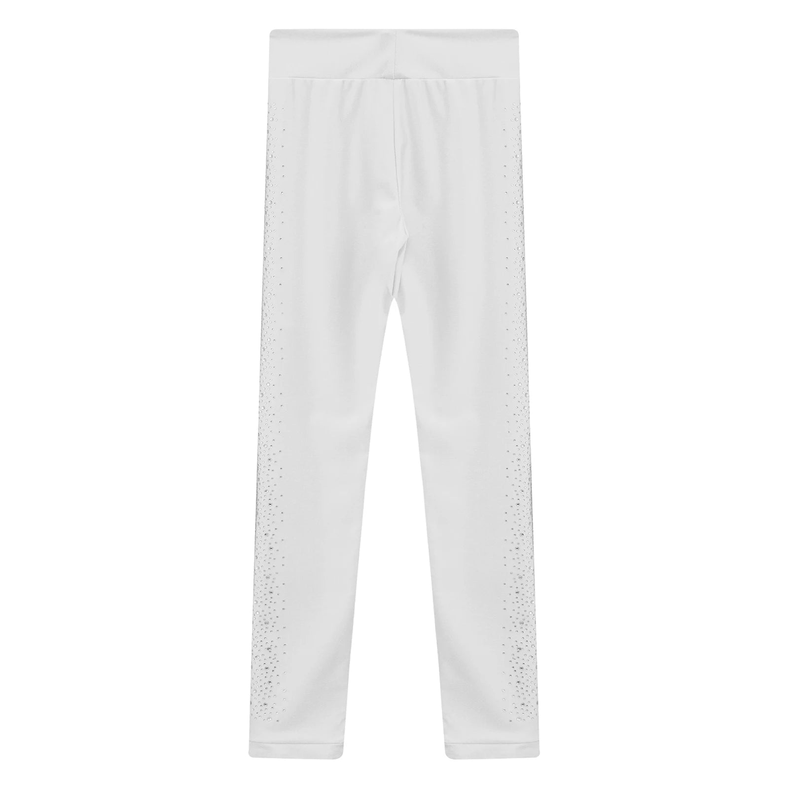 Rhinestones Skate Cover Leggings
