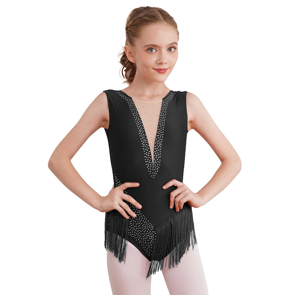 Rhinestone Leotard