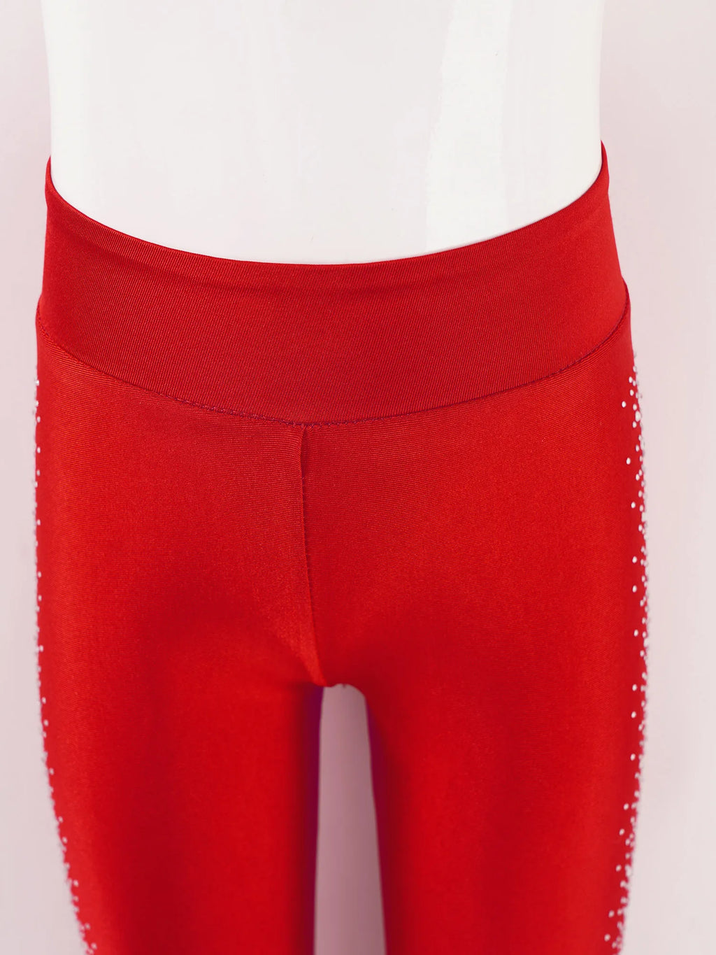 Rhinestones Skate Cover Leggings