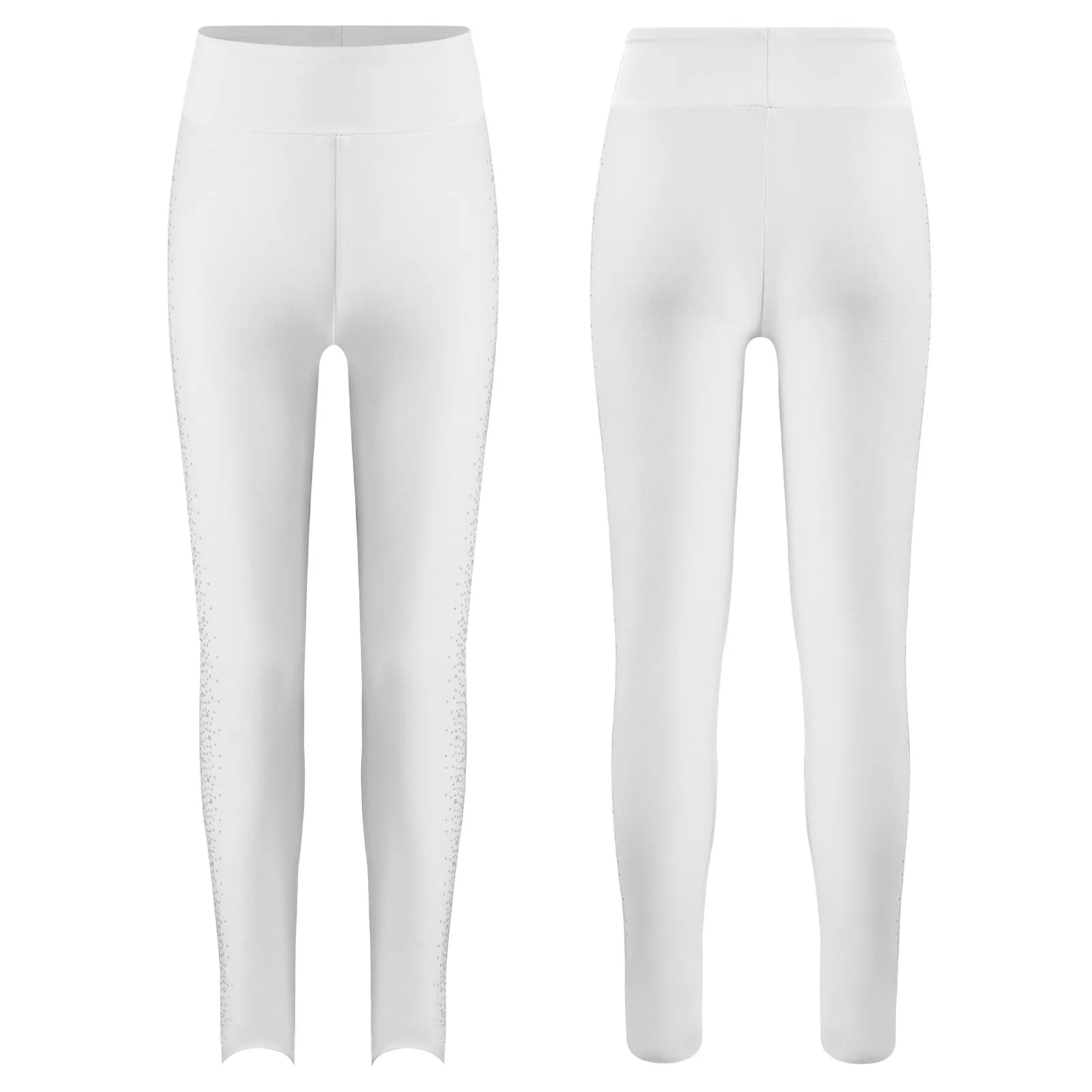 Rhinestones Skate Cover Leggings