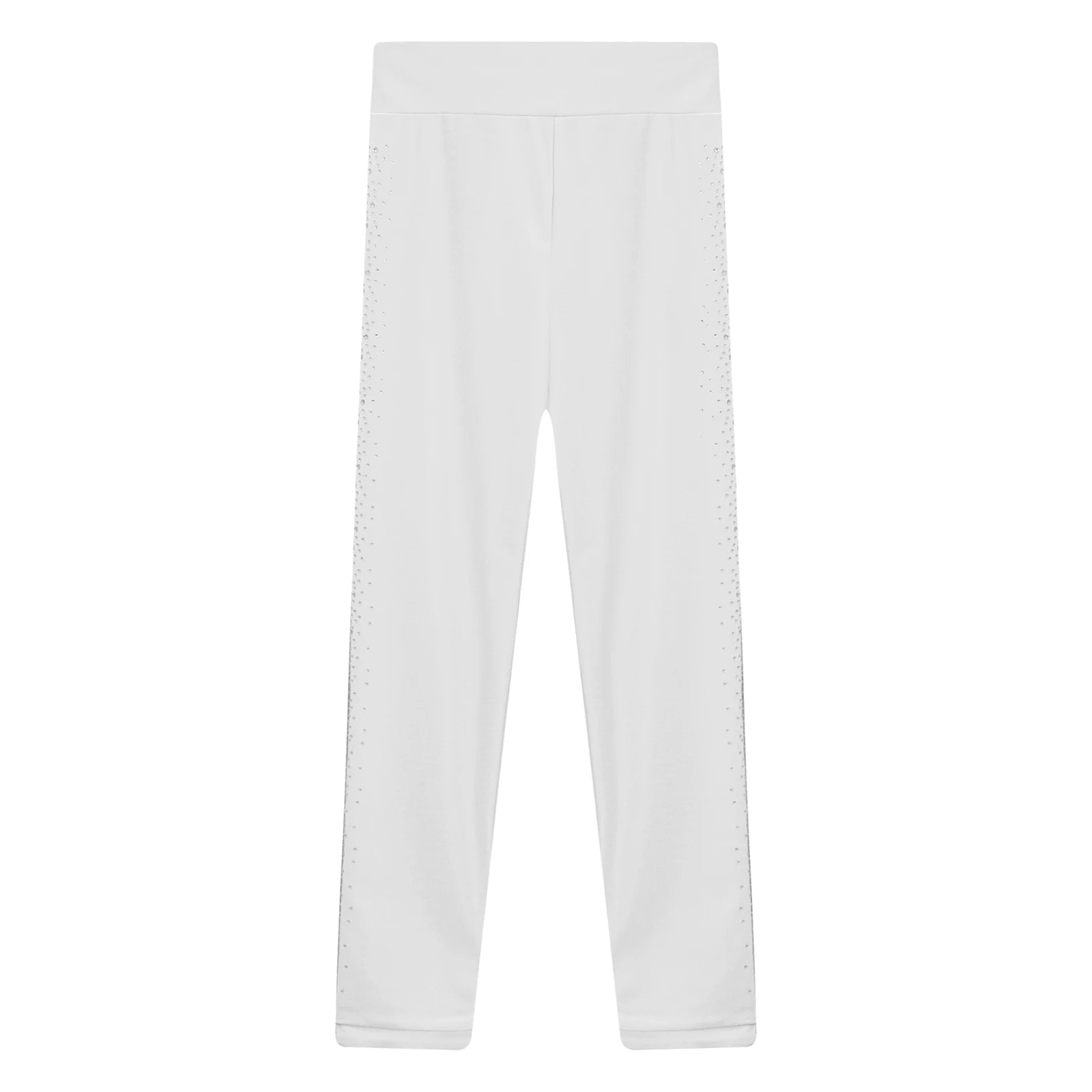 Rhinestones Skate Cover Leggings