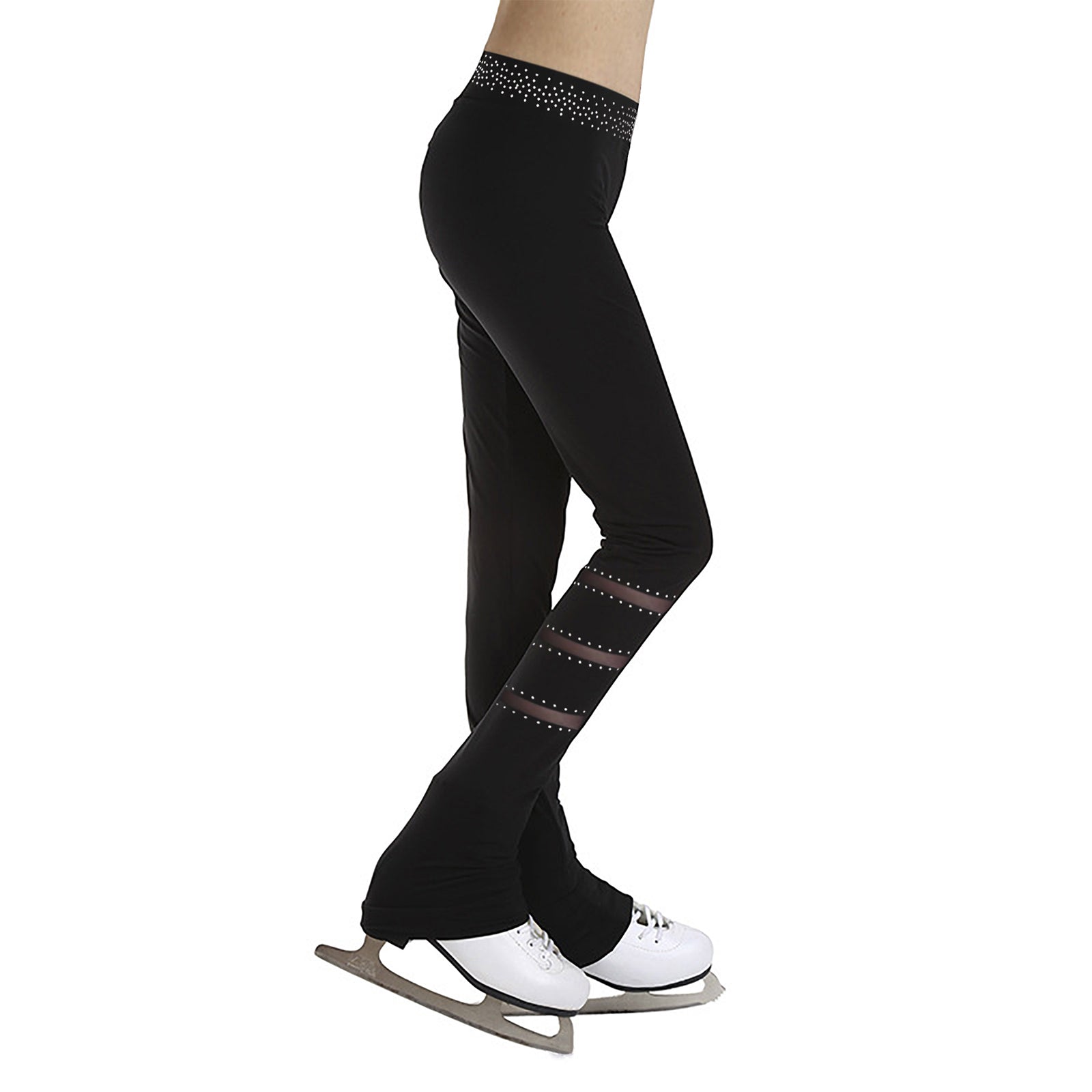 Rhinestones Skate Cover Leggings