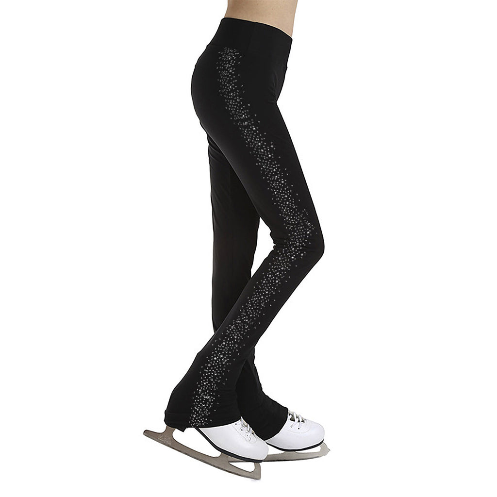 Rhinestones Skate Cover Leggings